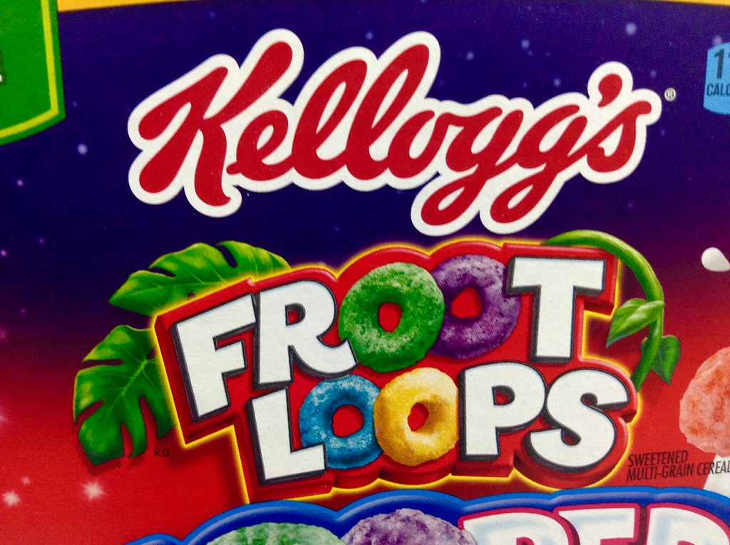 Kellogg’s Froot Loops: Colorful and Sweet (image credits: flickr)