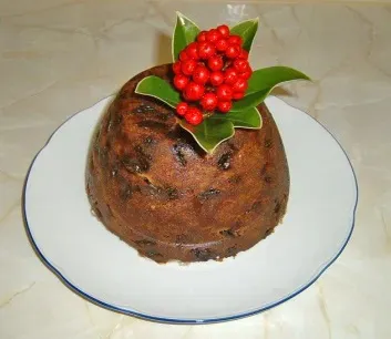 Christmas Plum Pudding (Image Credits: Wikimedia)