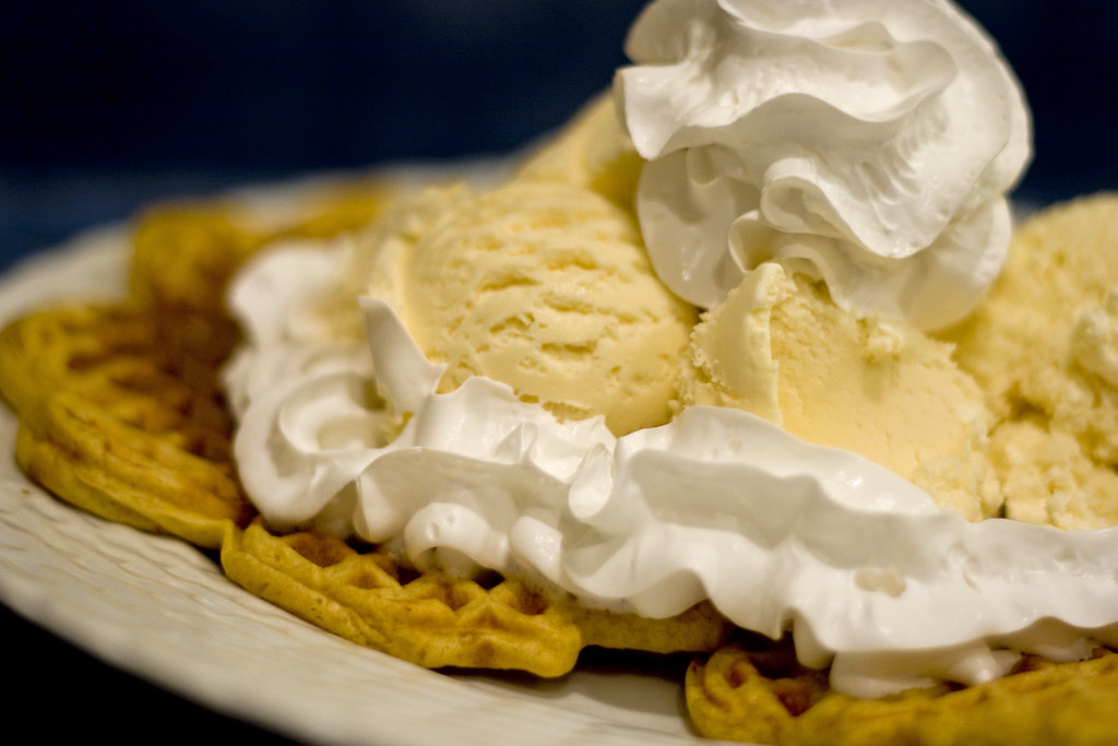 Sweet Potato Waffles With a Hint of Ginger (image credits: flickr)
