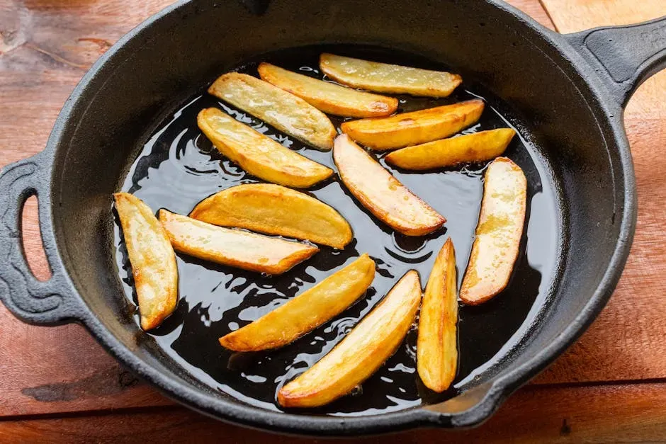 6. Applying Too Much Oil When Seasoning (Image Credits: Pexels)