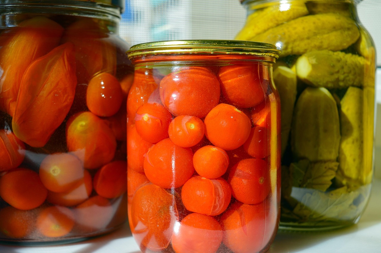 Home-Canned Vegetables (image credits: pixabay)