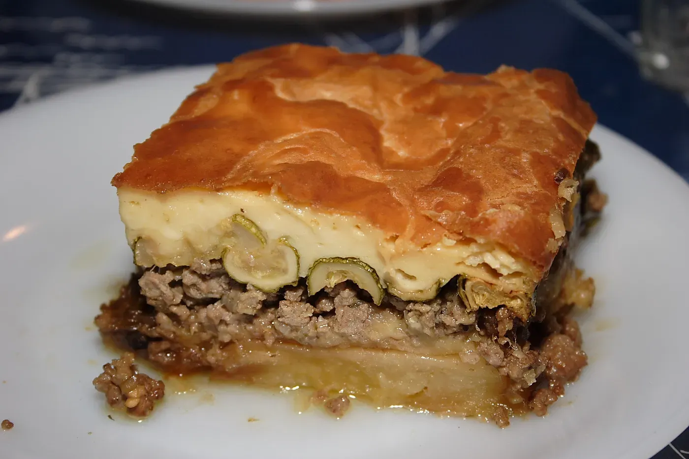 Greek Moussaka, Layers of Love (Image Credits: Wikimedia)