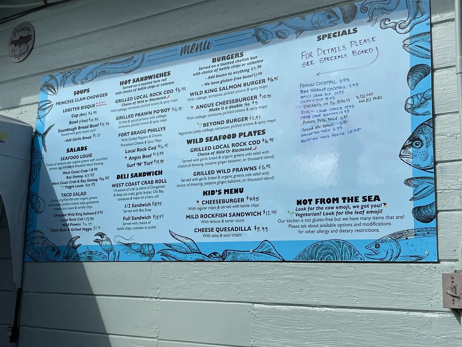 5. The Menu Lists Vague or Suspiciously Generic Fish Names (By Missvain, CC BY 4.0)