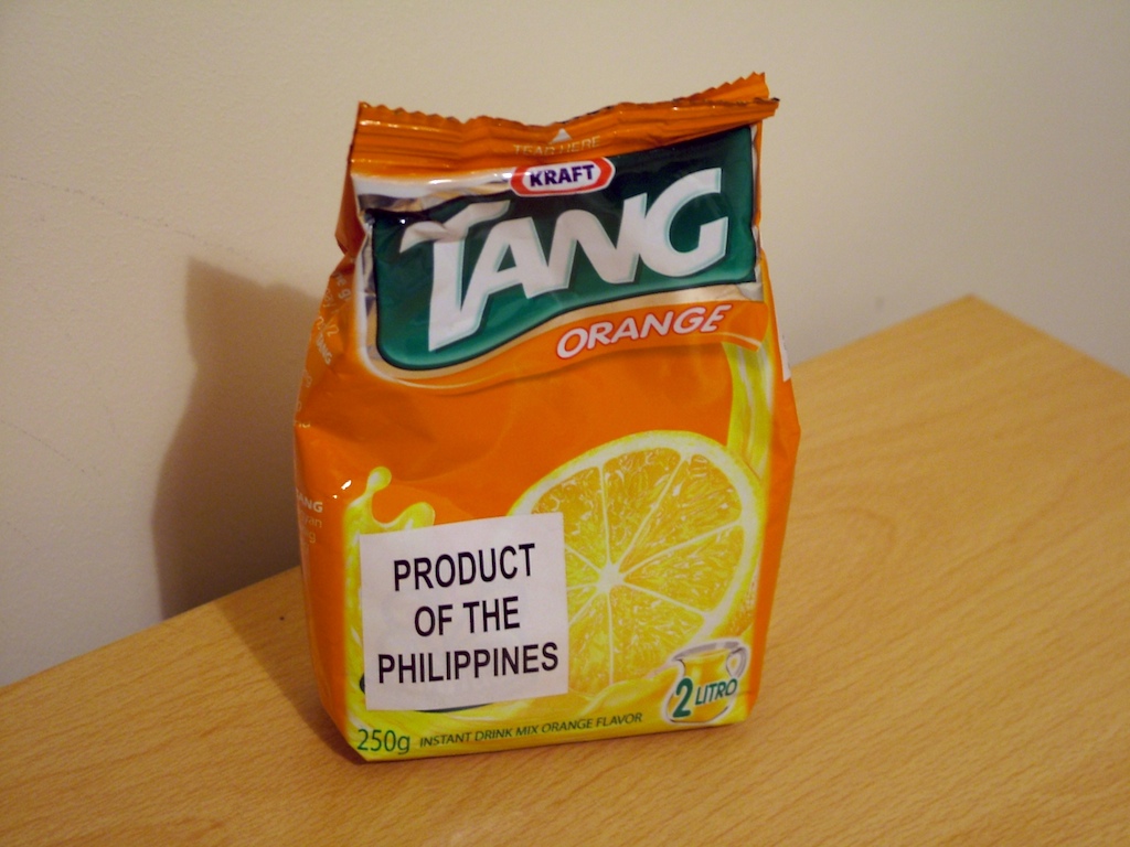 Tang: The Artificial Orange Revolution (image credits: flickr)