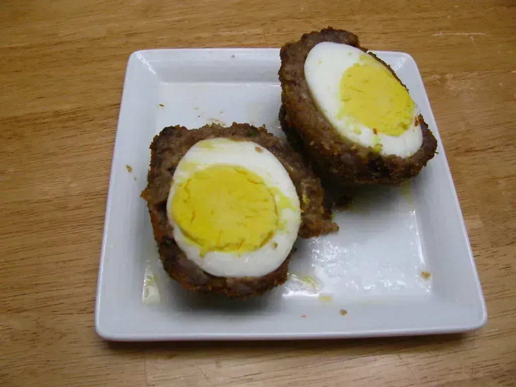 6. Scotch Egg (Image Credits: Flickr)