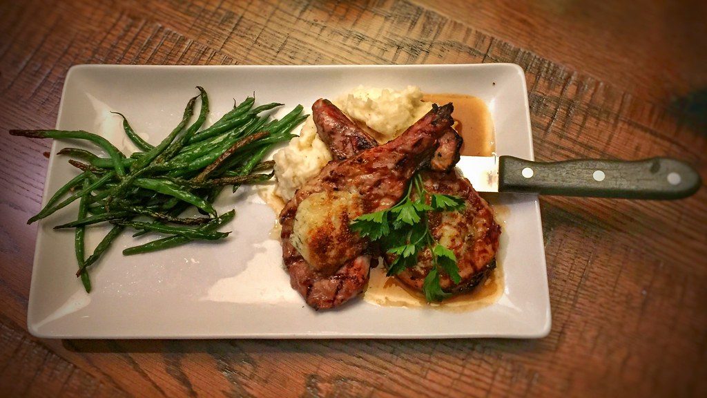 Pork Chops with Fruit Glaze (Image Credits: Flickr)