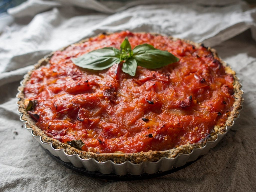 Tomato Pie: Summer's Savory Masterpiece (Image Credits: Unsplash)