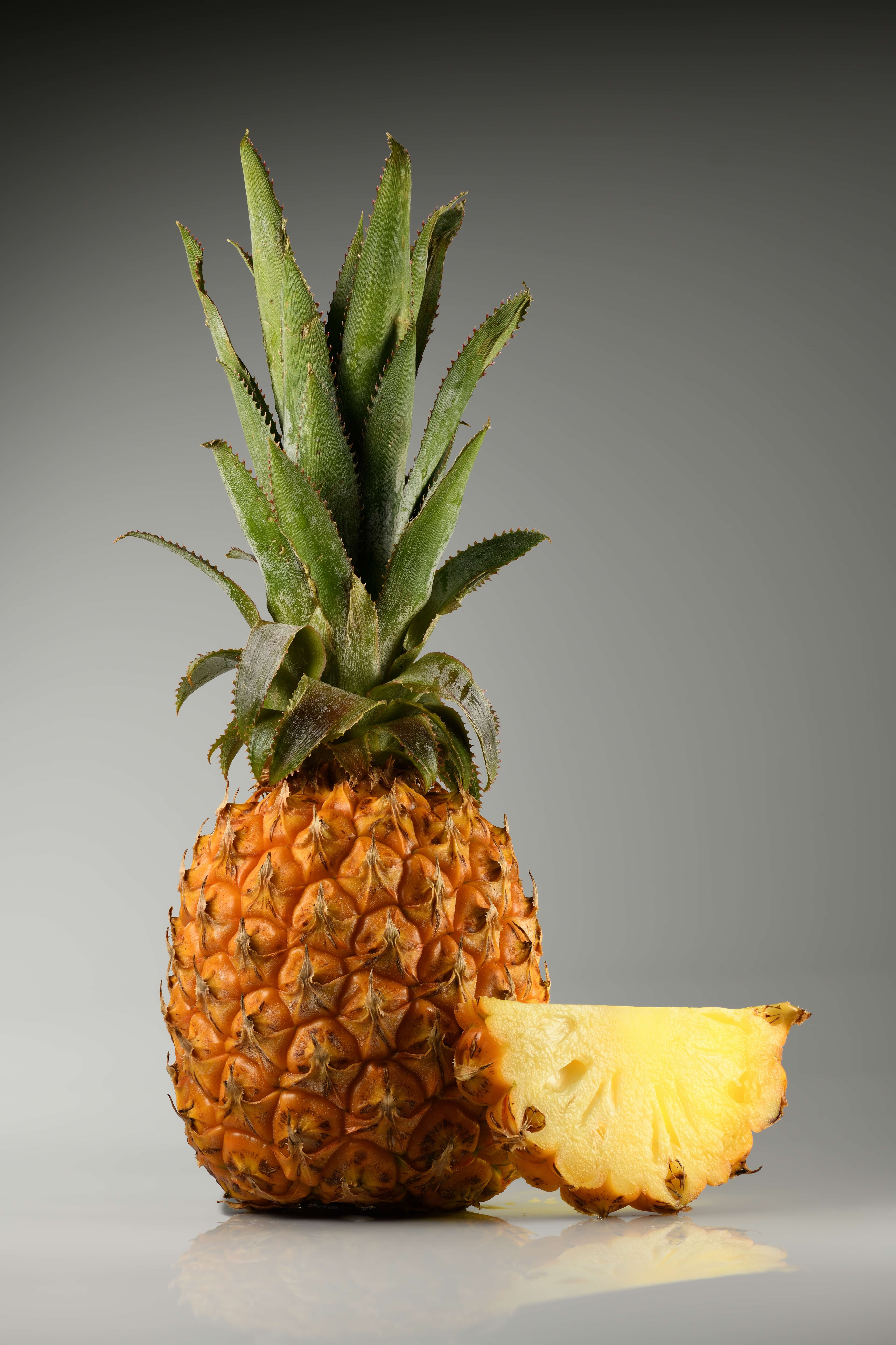 Pineapple: Tropical and High in Sugar (image credits: wikimedia)