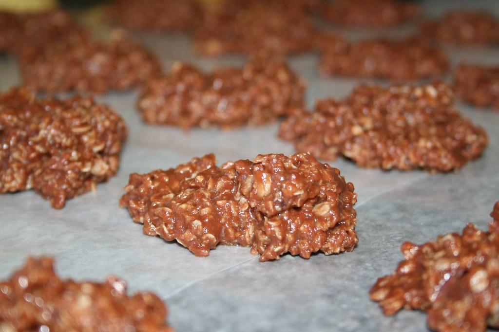 No-Bake Chocolate Peanut Butter Cookies (image credits: flickr)