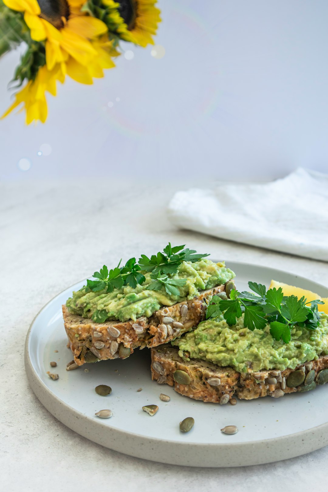 California's Avocado Toast with Sprouts (image credits: unsplash)