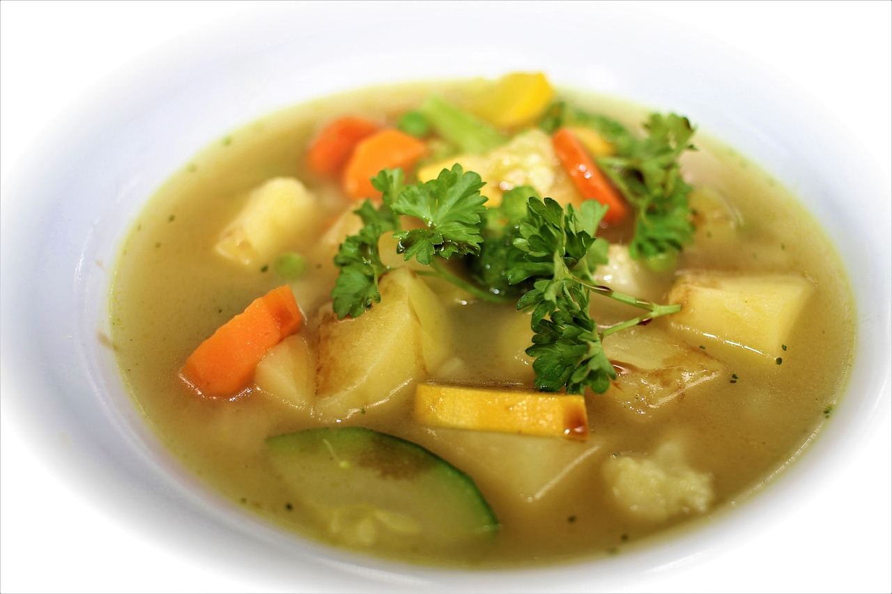 Vegetable Soup with Ohio Beans (image credits: pixabay)