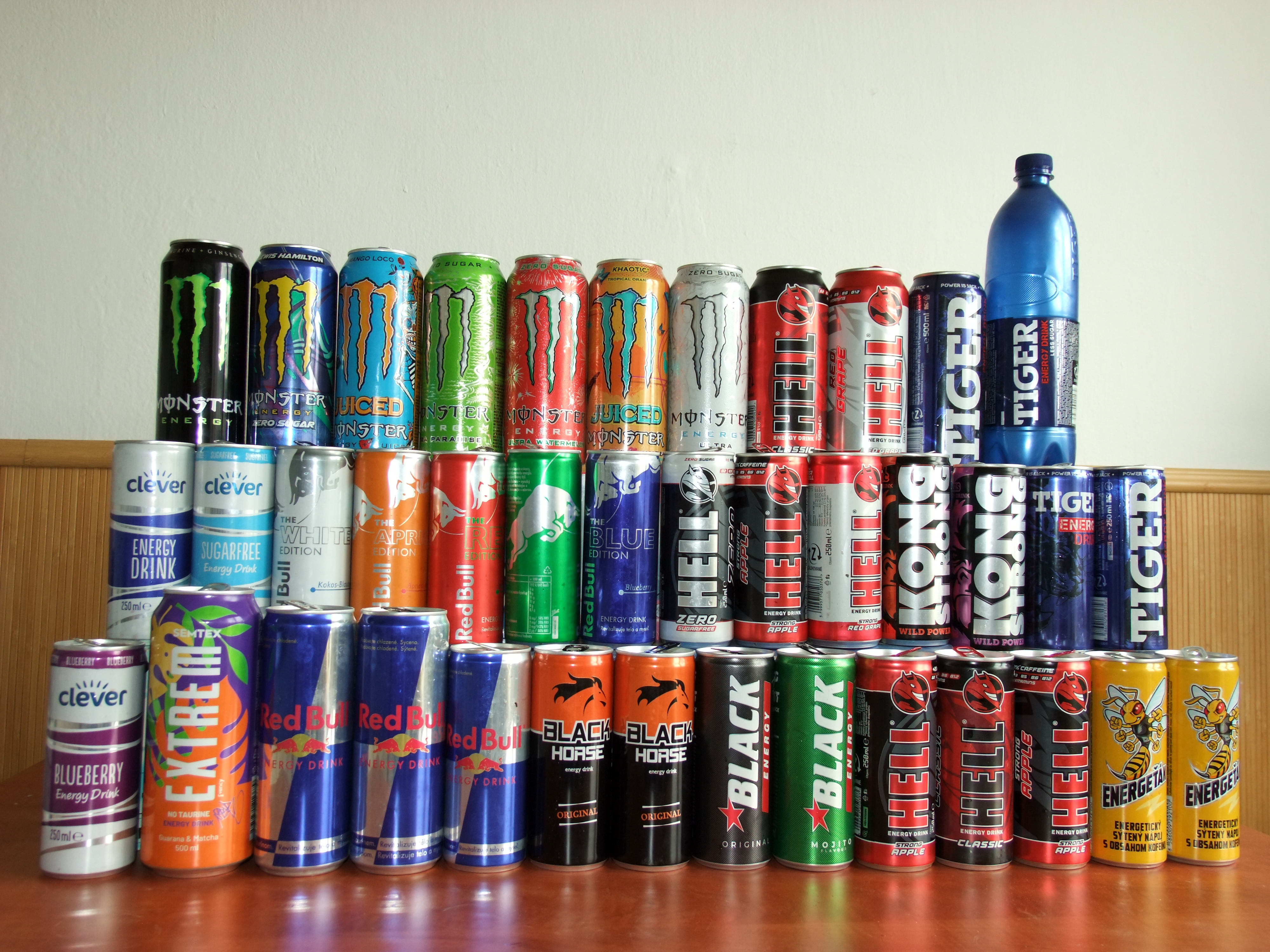 Energy Drinks: The Illusion of Vitality (image credits: wikimedia)