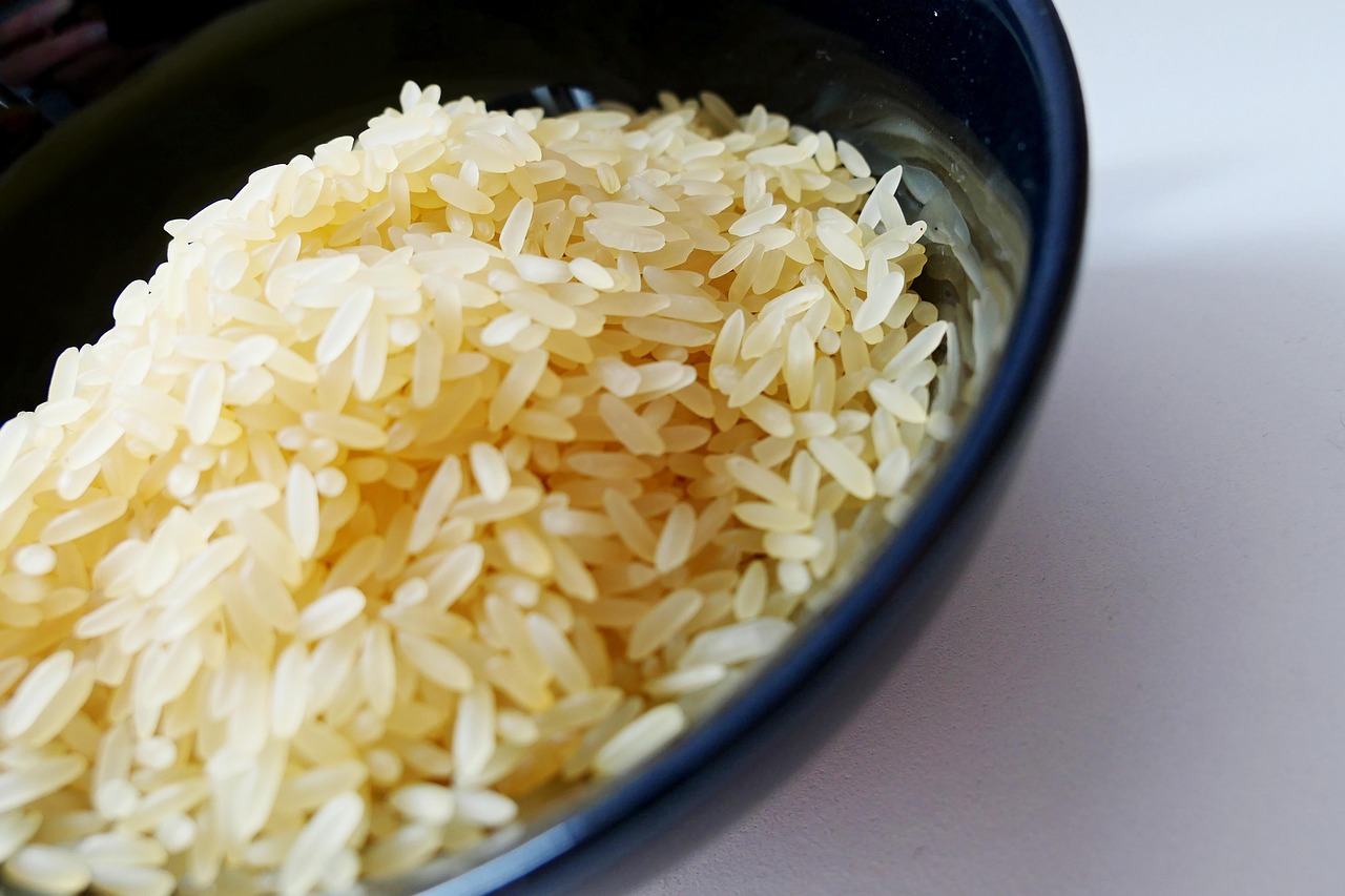 Rice: The Universal Foundation (image credits: pixabay)