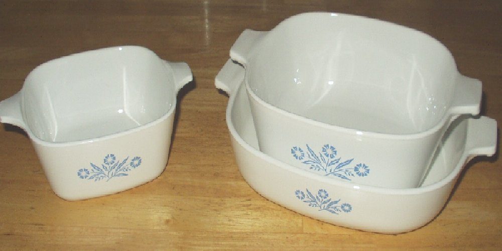 CorningWare Pyroceram Casserole Dishes (Image Credits: Wikimedia)