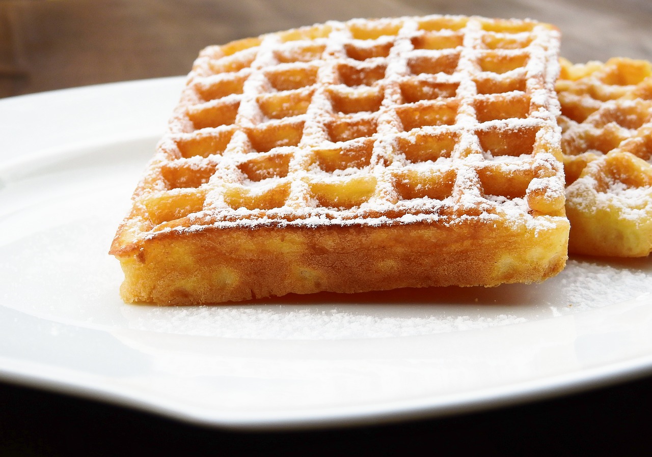 Belgian Waffles (image credits: pixabay)