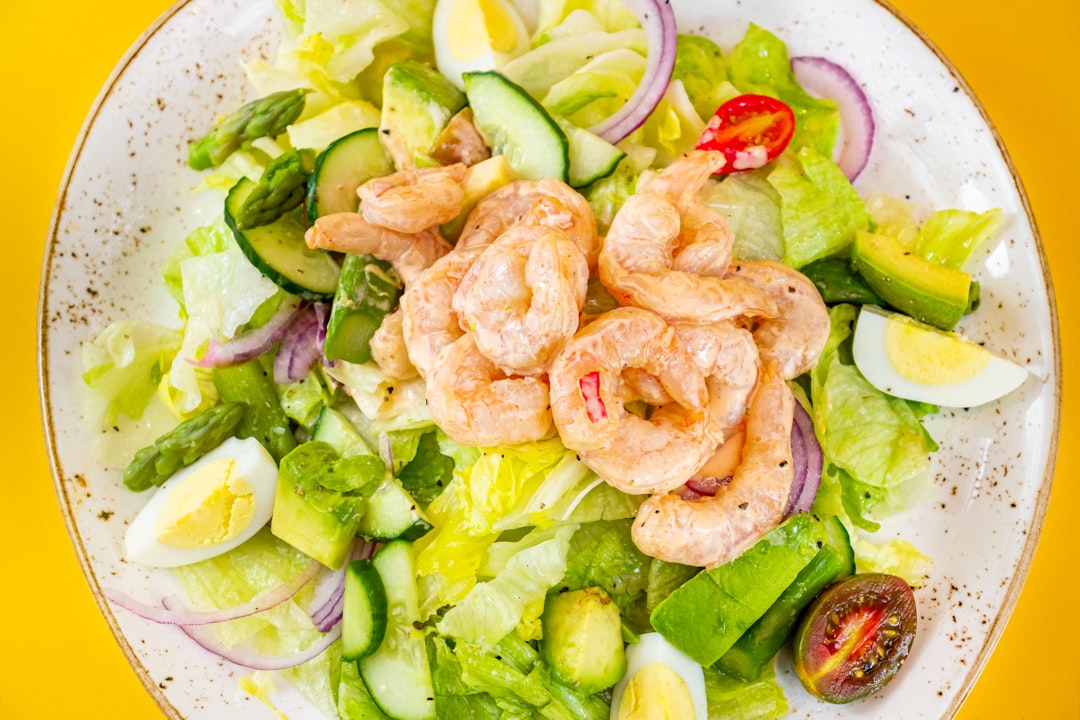 Shrimp and Avocado Power Salad (image credits: unsplash)