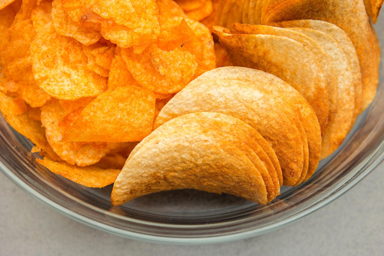 Energy Drainer: Potato Chips (image credits: pixabay)