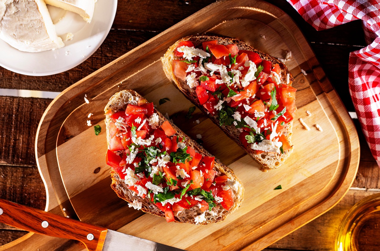 Bruschetta - The Perfect Appetizer (image credits: pixabay)