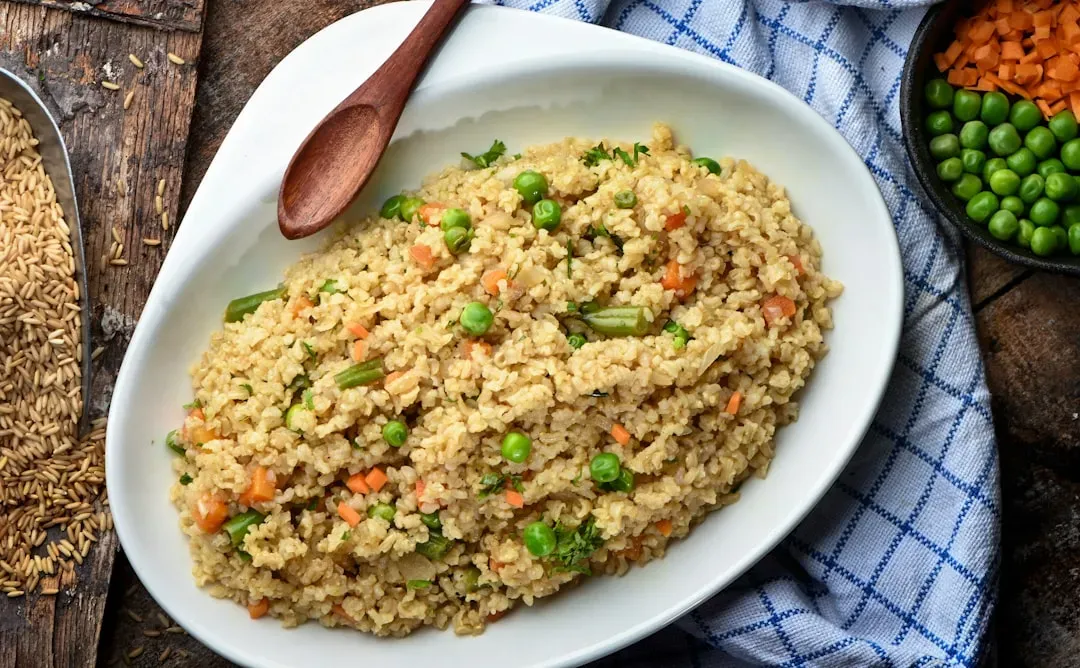 5. Brown Rice and Vegetable Casserole (Image Credits: Unsplash)