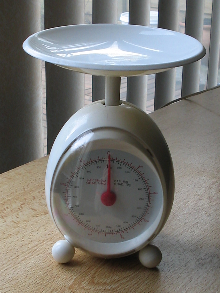The Analog Kitchen Scale That Guesses Your Measurements (image credits: wikimedia)