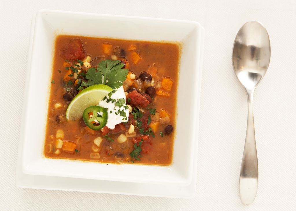 Sweet Potato and Black Bean Tacos (image credits: wikimedia)