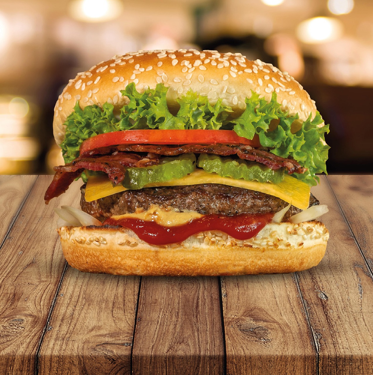 The Art of Making Burgers Look Like They Actually Came From Heaven (image credits: pixabay)