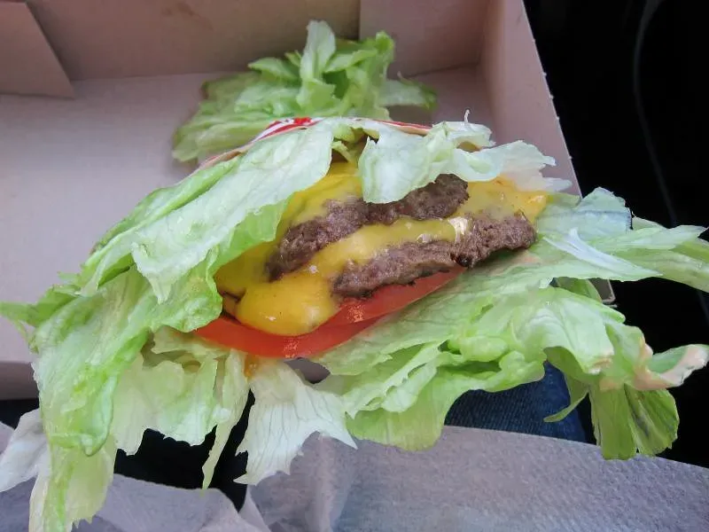 In-N-Out's Protein-Style Burger (Image Credits: Flickr)