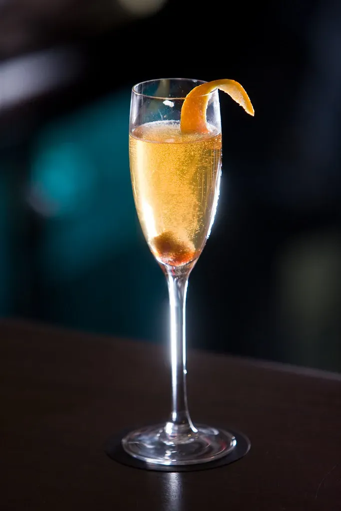 Leo: The Champagne Cocktail (Image Credits: Flickr)