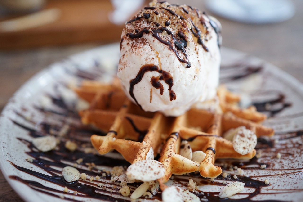 Reduced-Sugar Ice Cream (image credits: pixabay)
