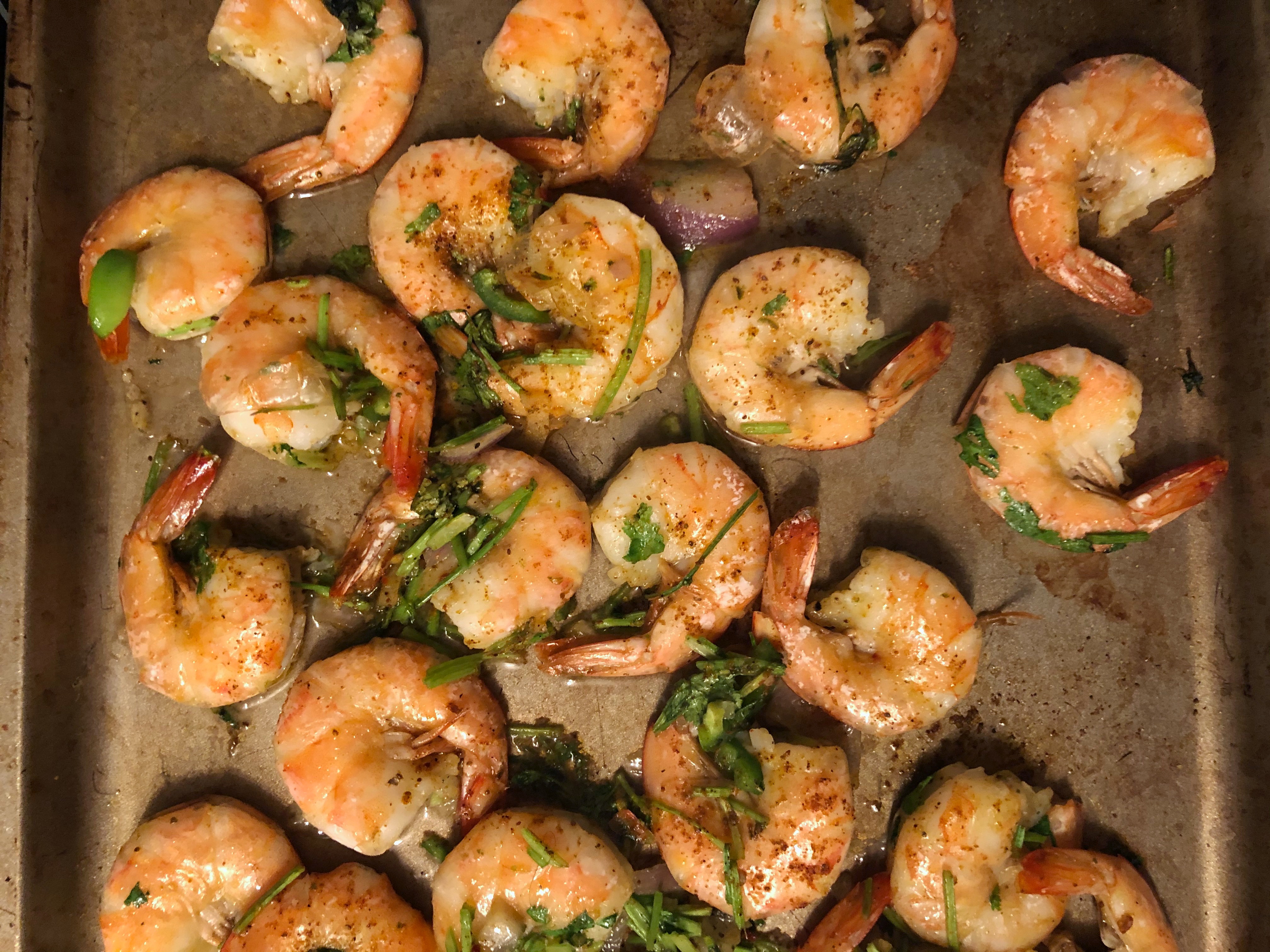 Chimichurri Shrimp One-Pan Dinner (image credits: wikimedia)