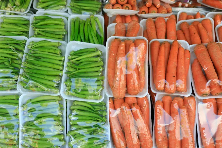 3. Pre-Cut and Pre-Packaged Vegetables (Image Credits: Pexels)