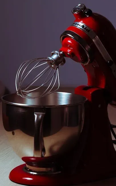 3. The Sunbeam Mixmaster Stand Mixer (Image Credits: Pexels)