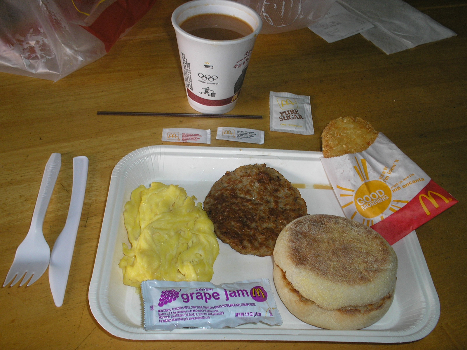 McDonald's Big Breakfast with Hotcakes (image credits: wikimedia)