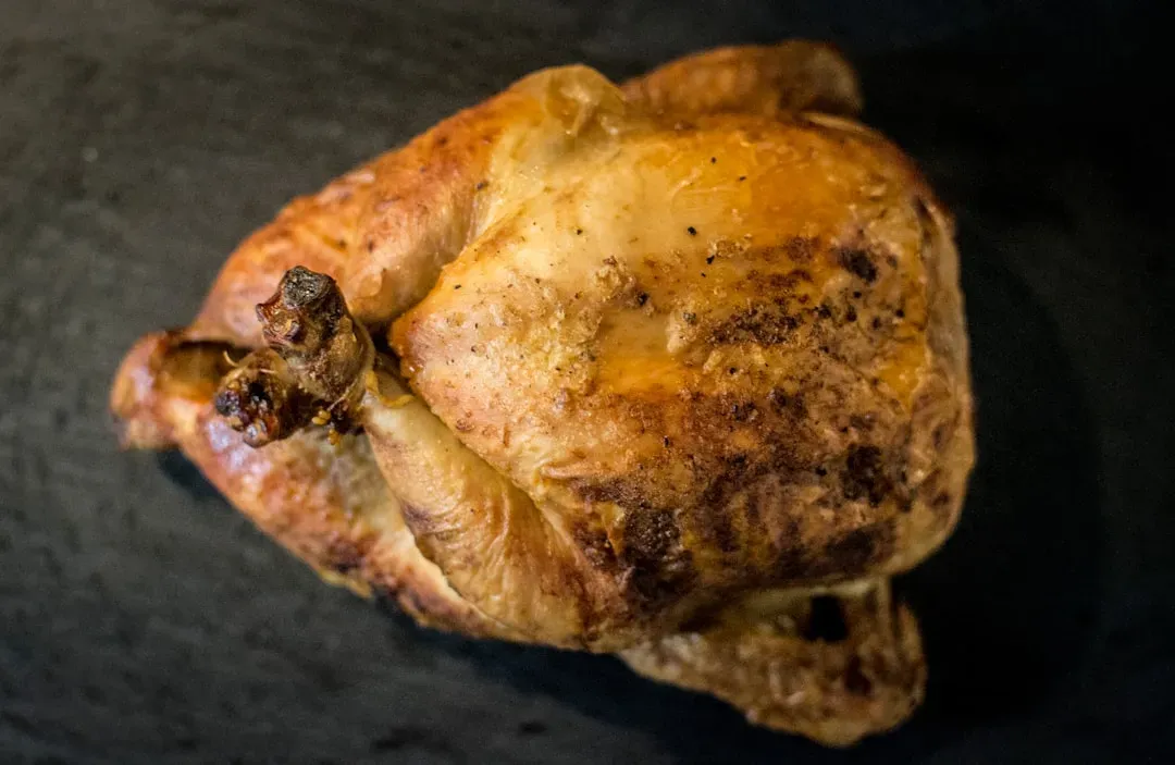 #4: Wegmans Organic Rotisserie Chicken - 95 mg per serving (Image Credits: Unsplash)