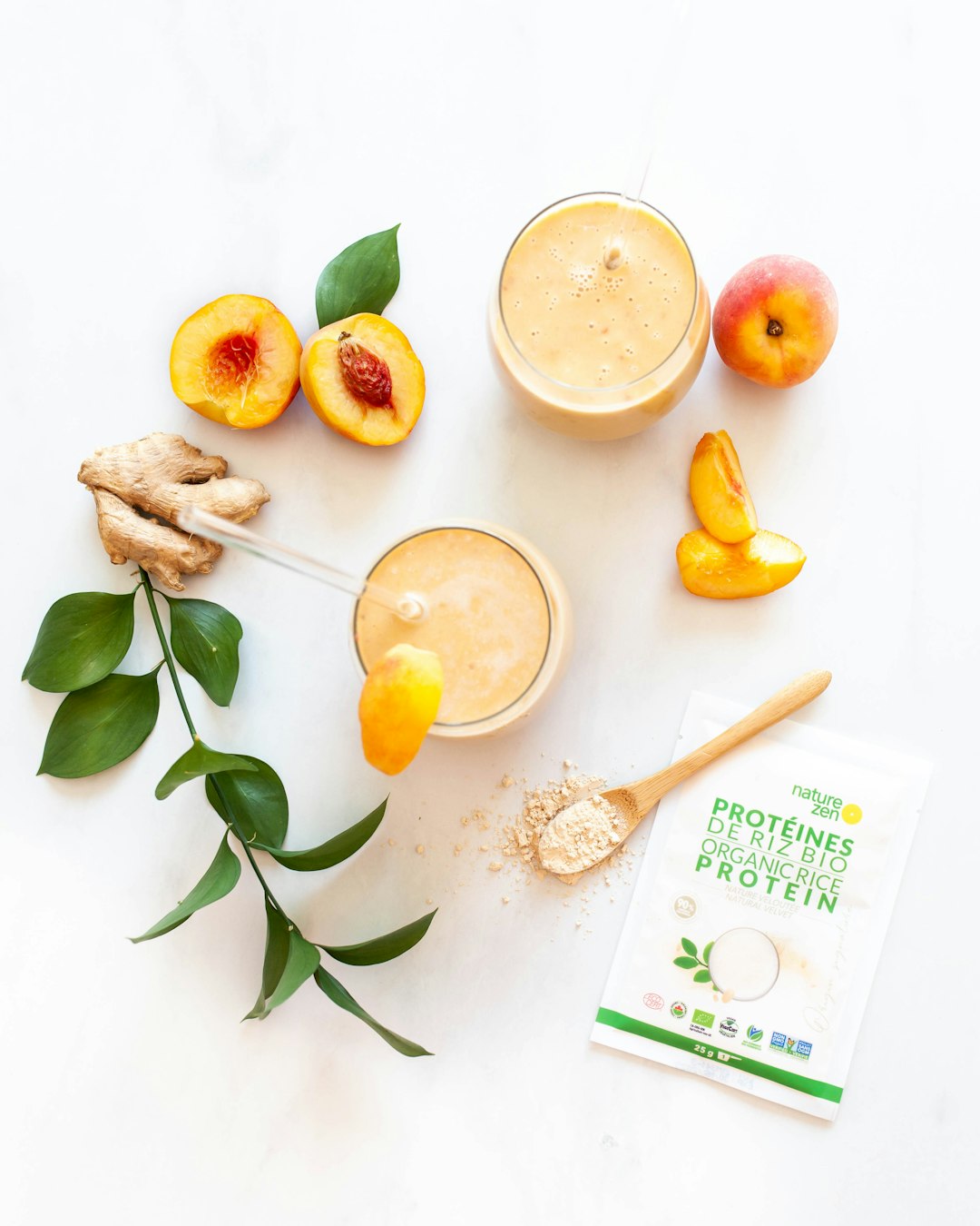 Ginger Peach Fizz (image credits: unsplash)