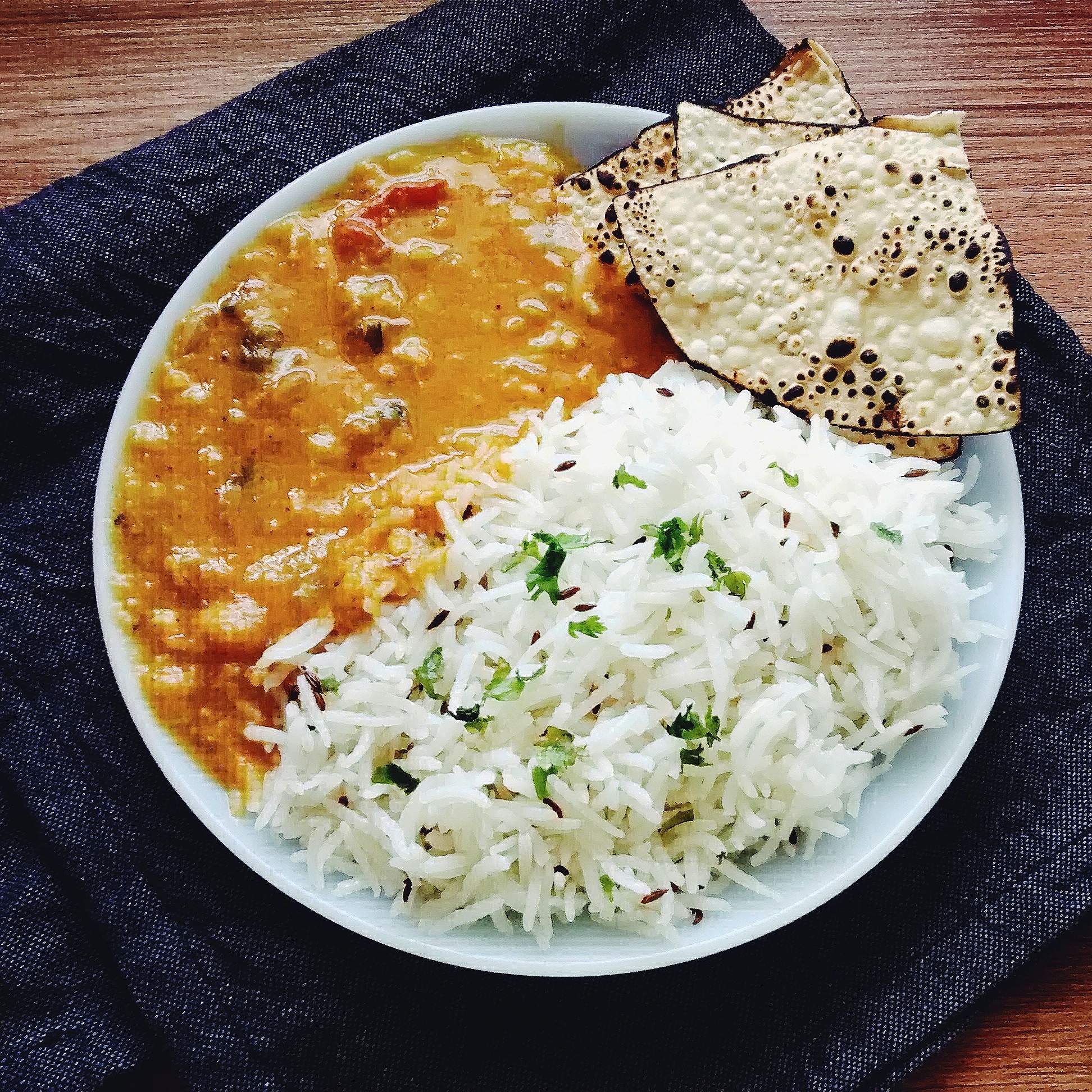 5. Indian Dal Tadka with Rice (image credits: wikimedia)