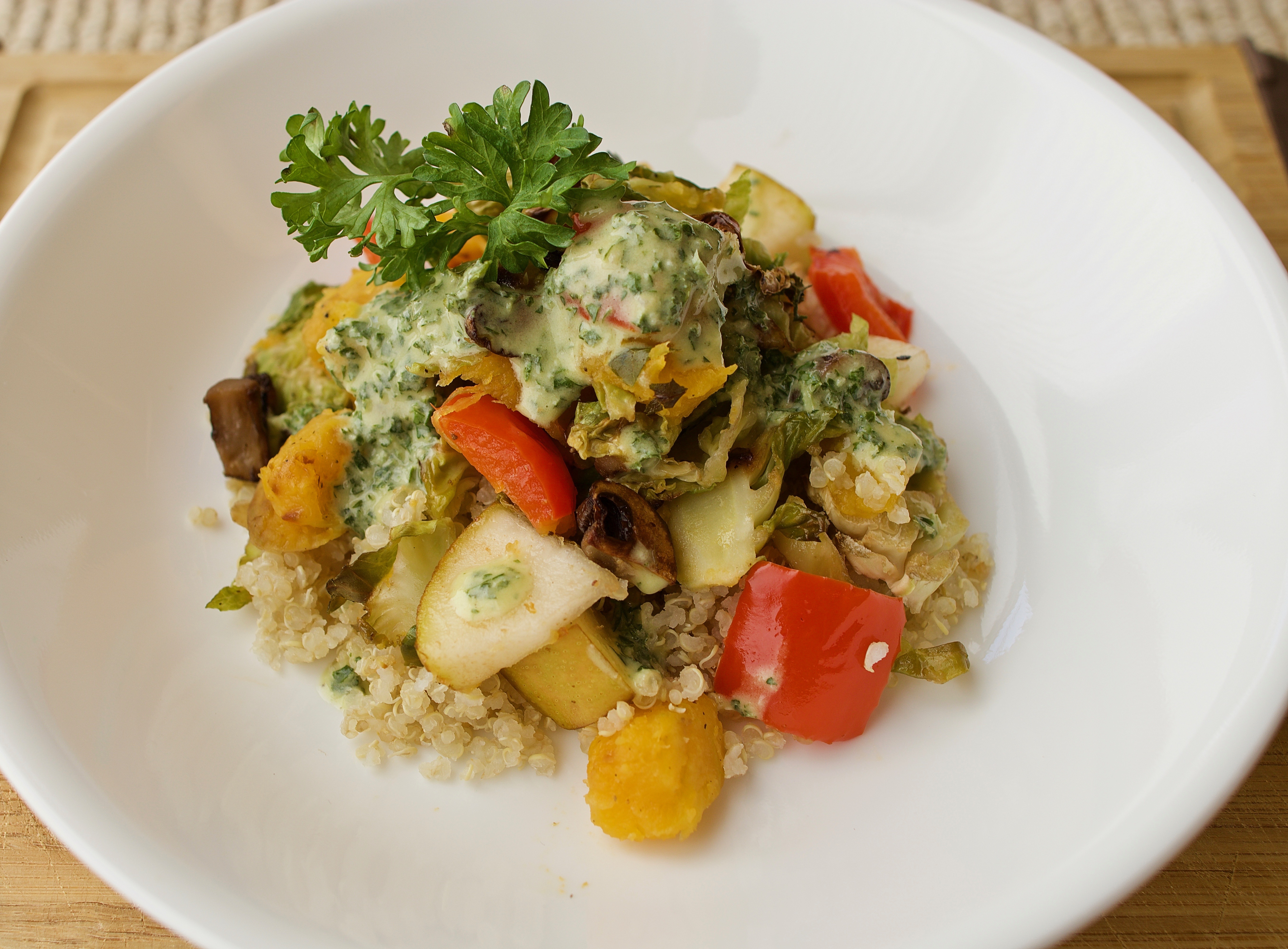 Dressing Adaptations for Roasted Vegetables (image credits: wikimedia)