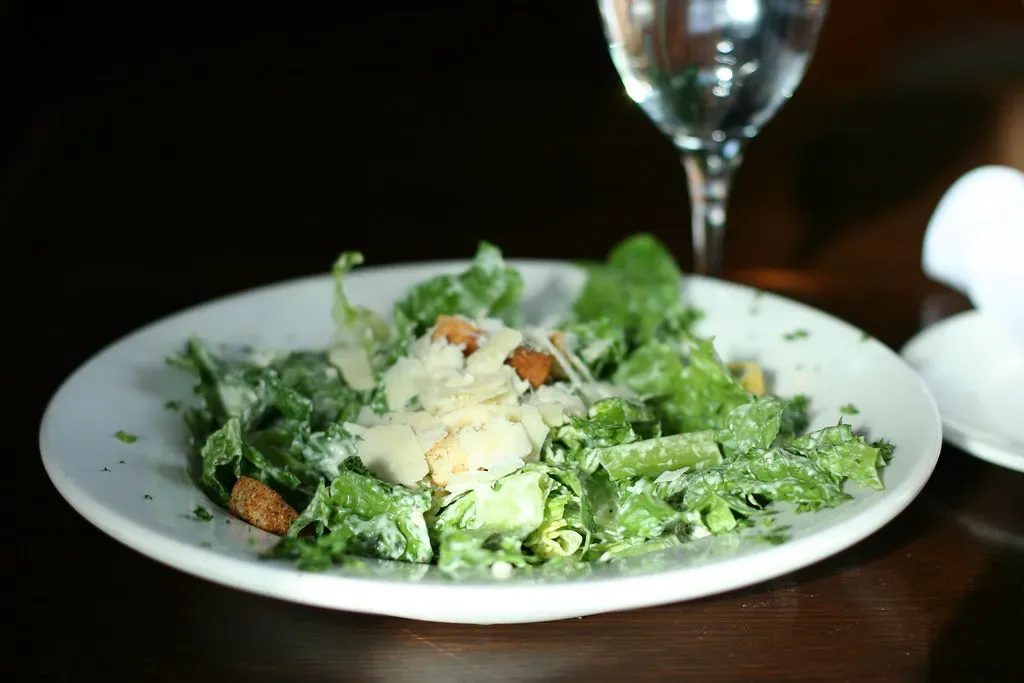 Caesar Salads Dressed Up With Fancy Toppings (Image Credits: Flickr)