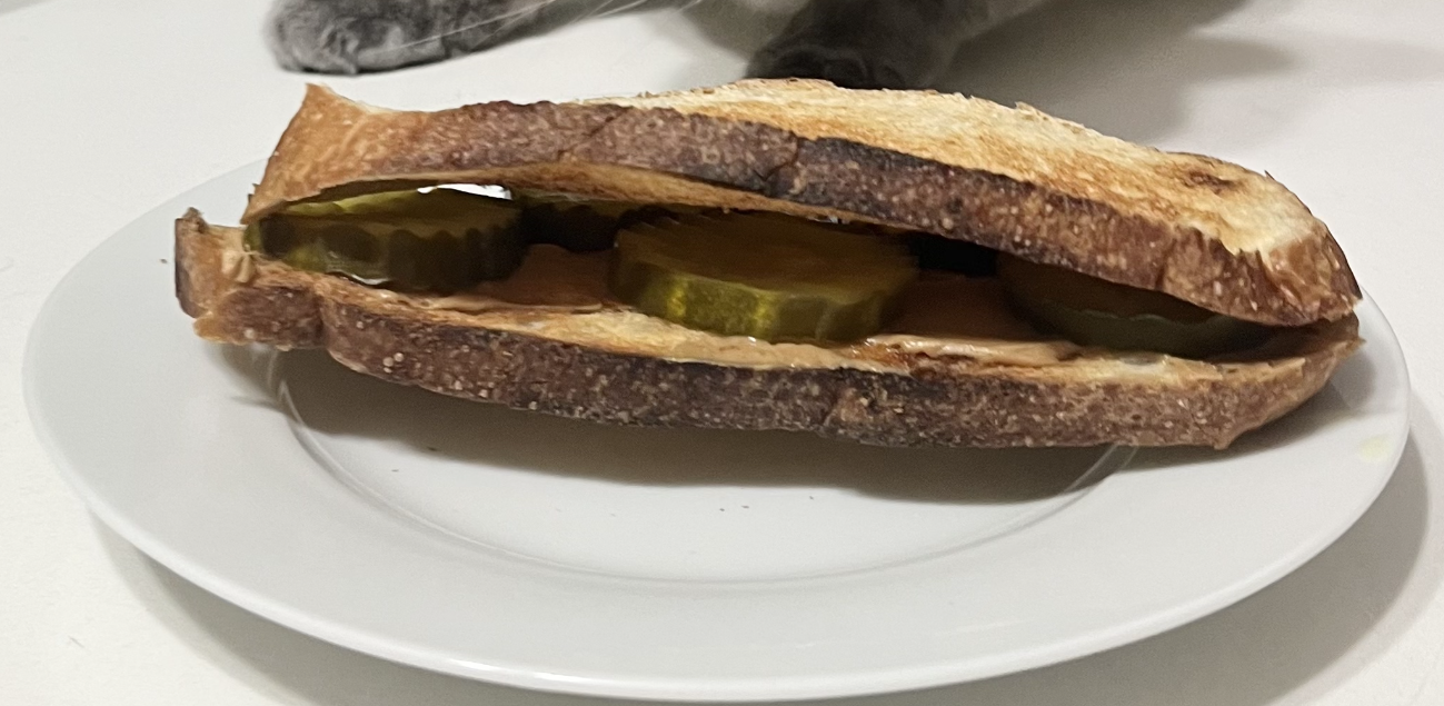 Peanut Butter and Pickles (image credits: wikimedia)