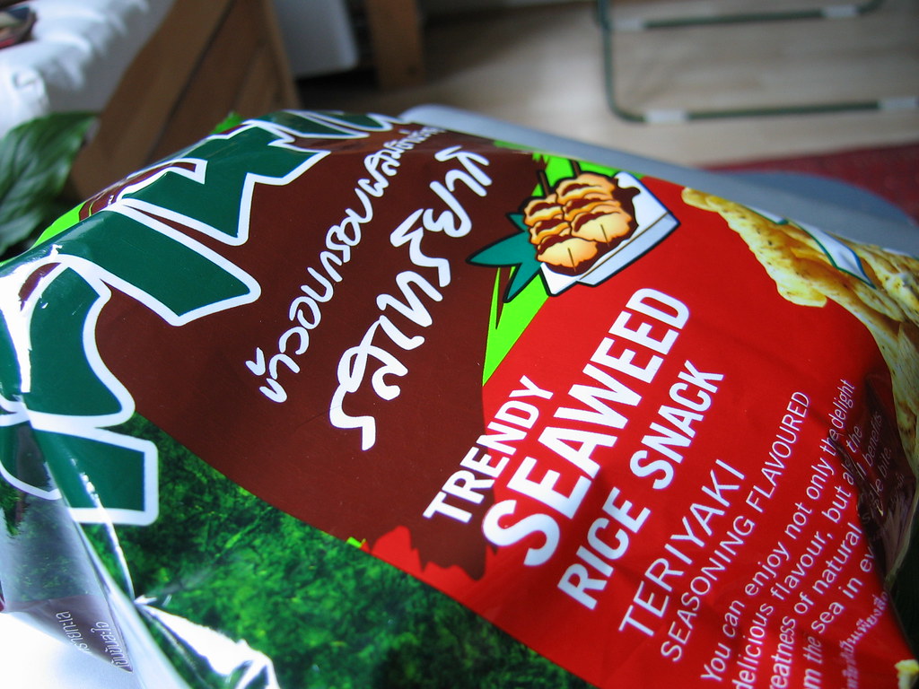Seaweed Snacks Turn Chewy Faster Than You Think (image credits: flickr)