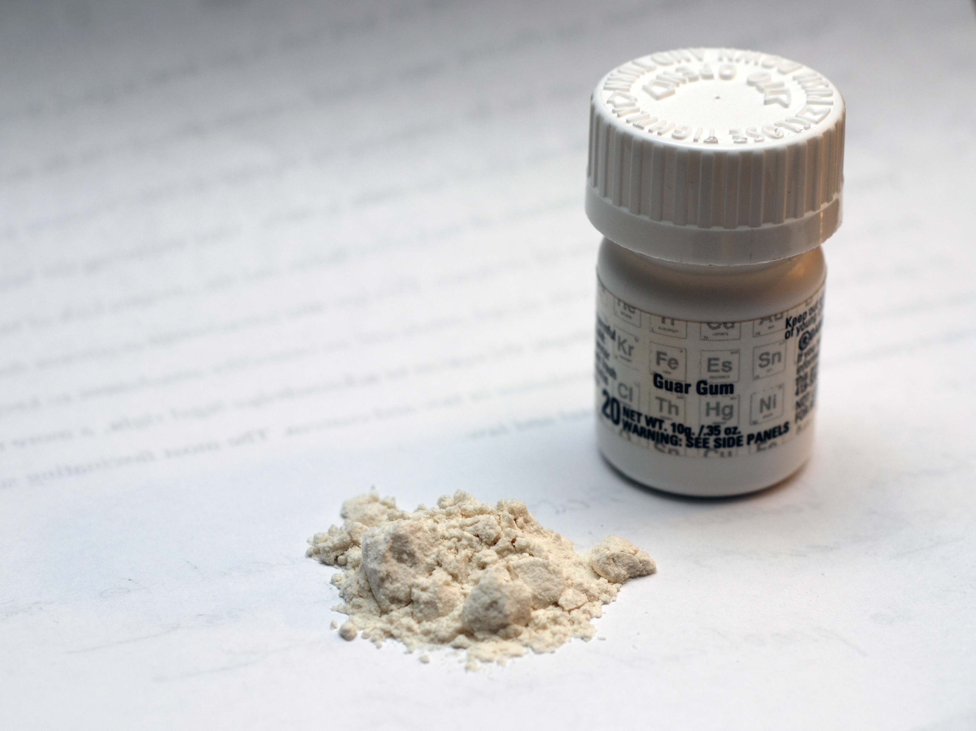 3. Use Xanthan Gum or Guar Gum (image credits: wikimedia)