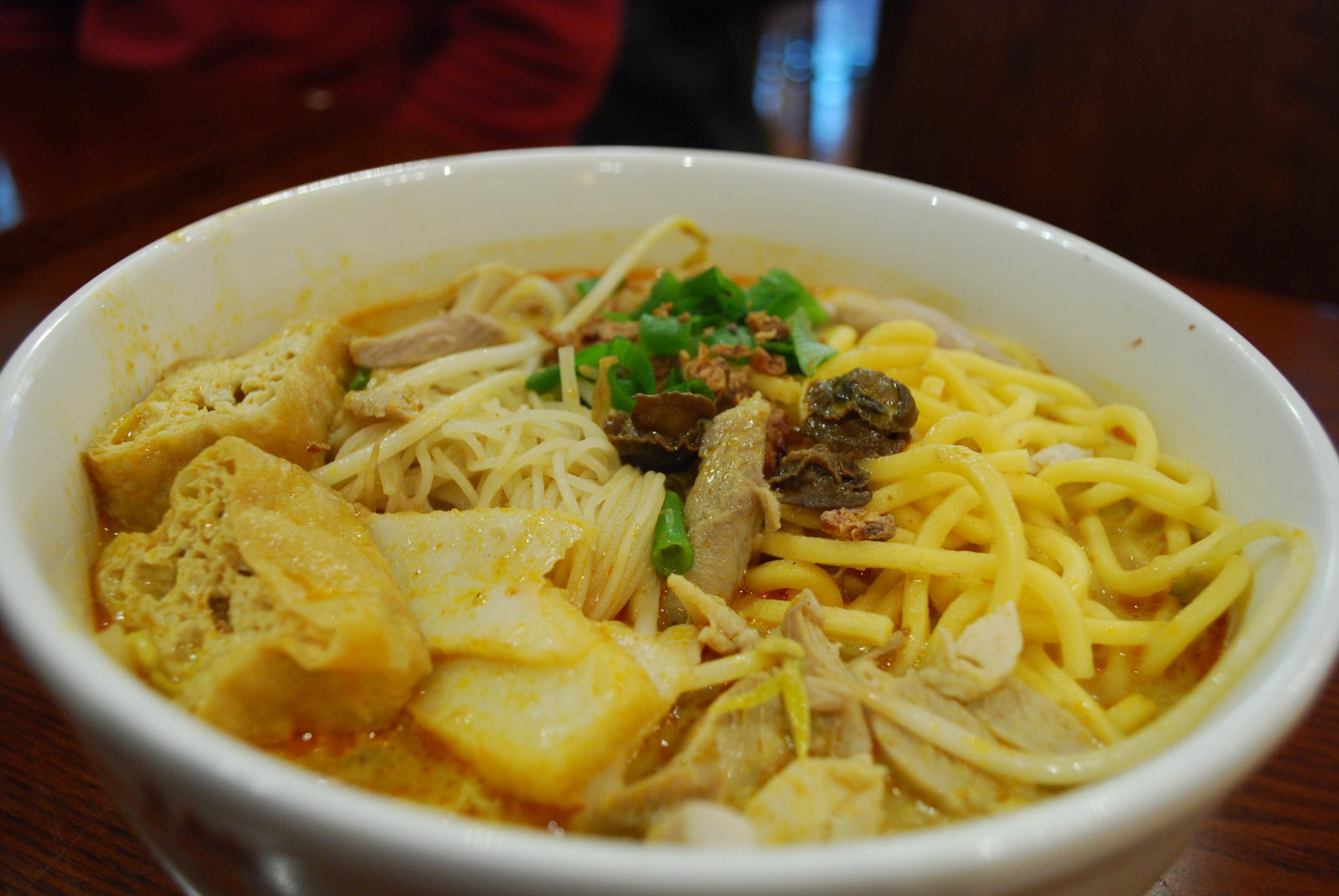 Creamy Chicken Noodle Soup - Upgraded Comfort Food (image credits: Curry Laksa - Petaling Street, Box Hill AUD8.90, CC BY-SA 2.0, https://commons.wikimedia.org/w/index.php?curid=83131179)