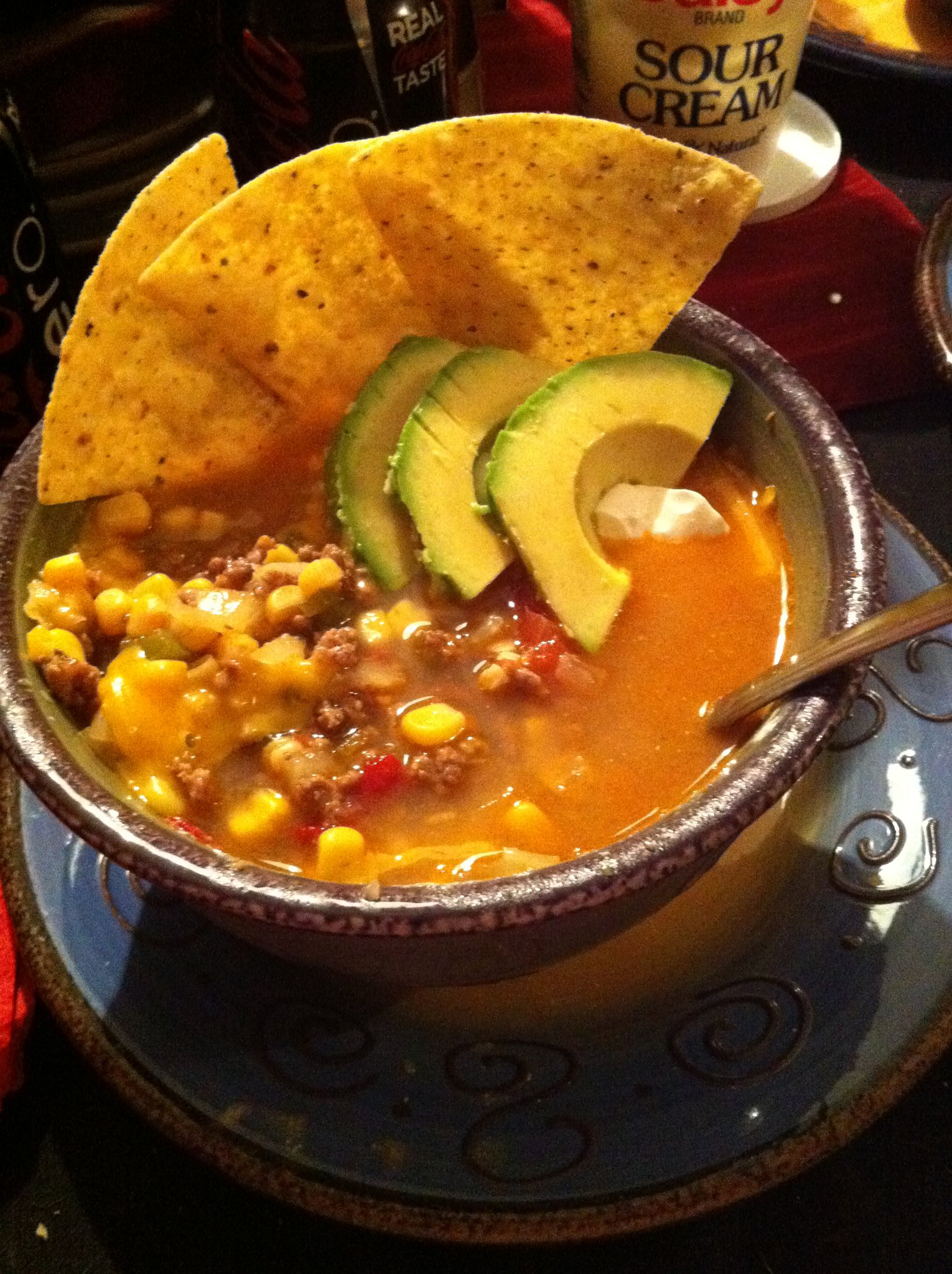 Loaded Taco Soup - Comfort with a Kick (image credits: wikimedia)