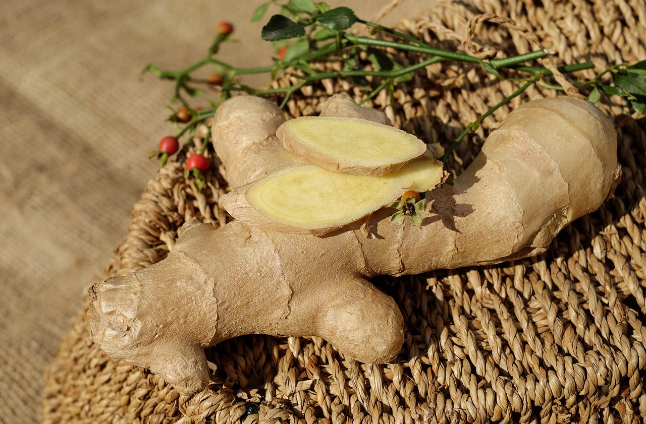 Ginger: The Zesty Inflammation Fighter (image credits: pixabay)