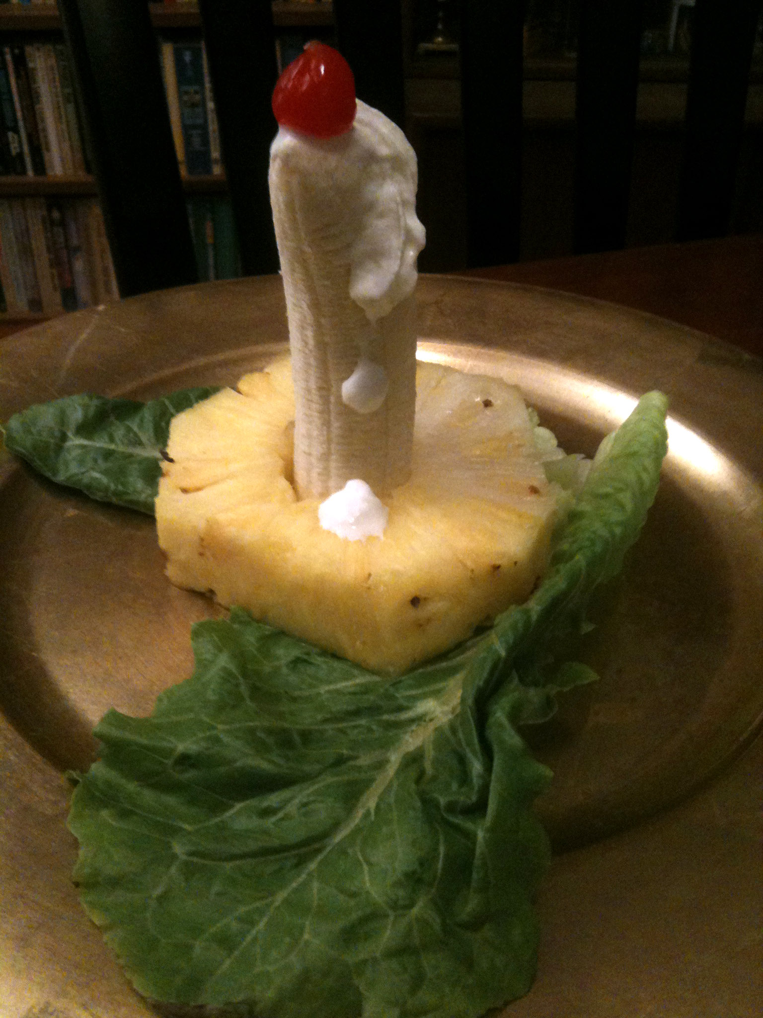 Candle Salads with Banana 