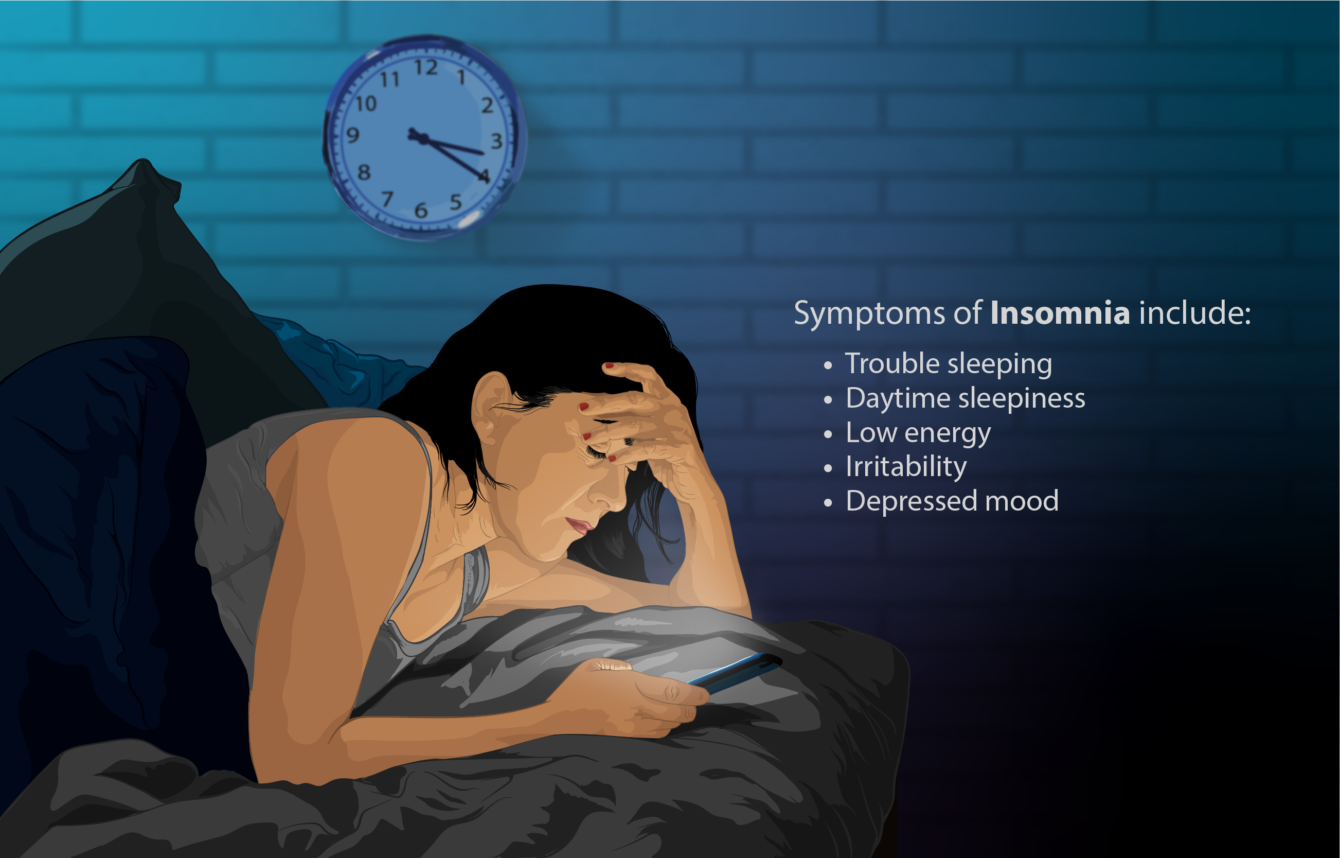 Difficulty Falling Asleep (image credits: wikimedia)