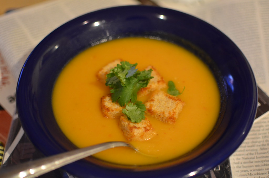 Butternut Squash Soup (image credits: flickr)