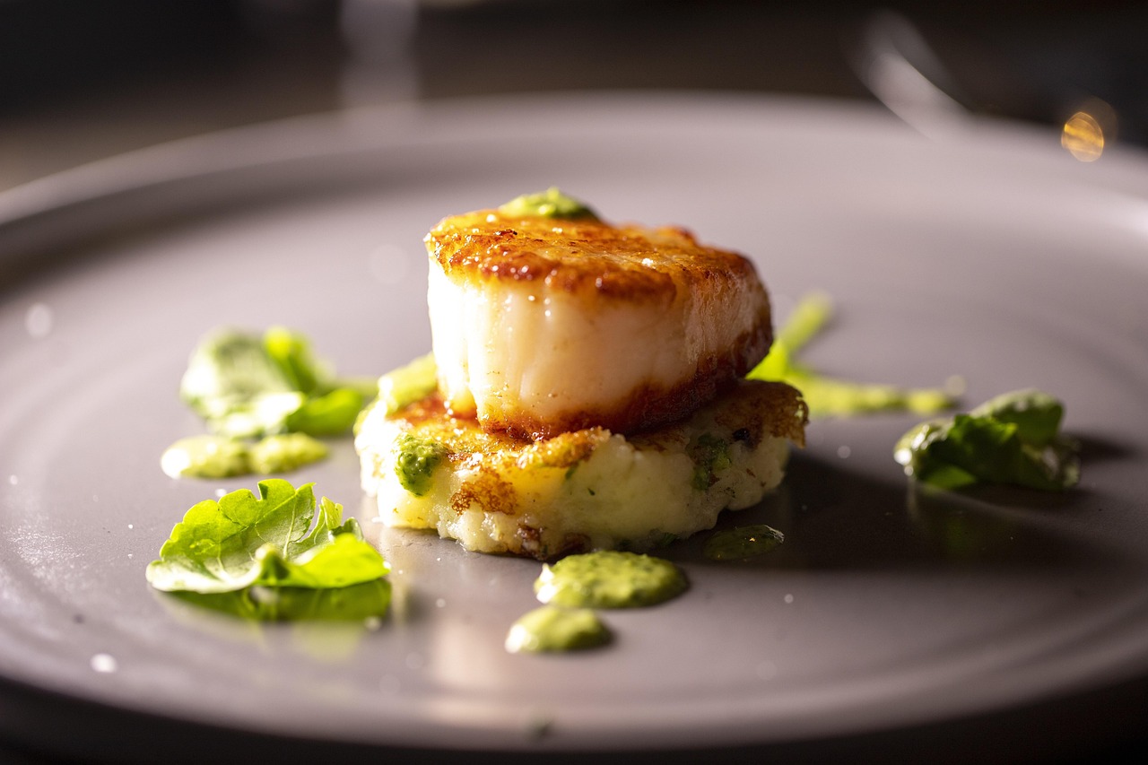 Scallops: Low-Calorie, High-Protein Delight (image credits: pixabay)