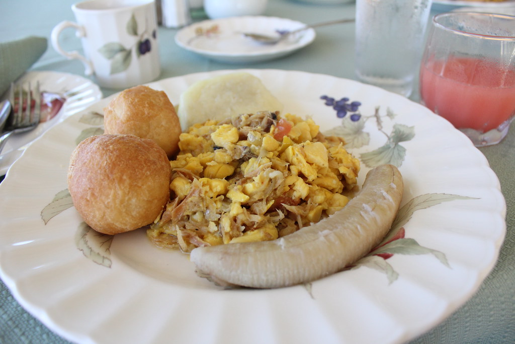 Ackee and Saltfish from Jamaica (image credits: flickr)