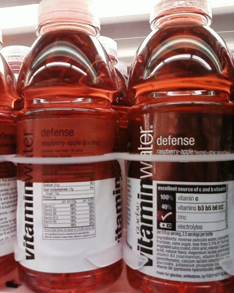 Vitamin Water: Expensive Sugar Water with Vitamins (image credits: flickr)
